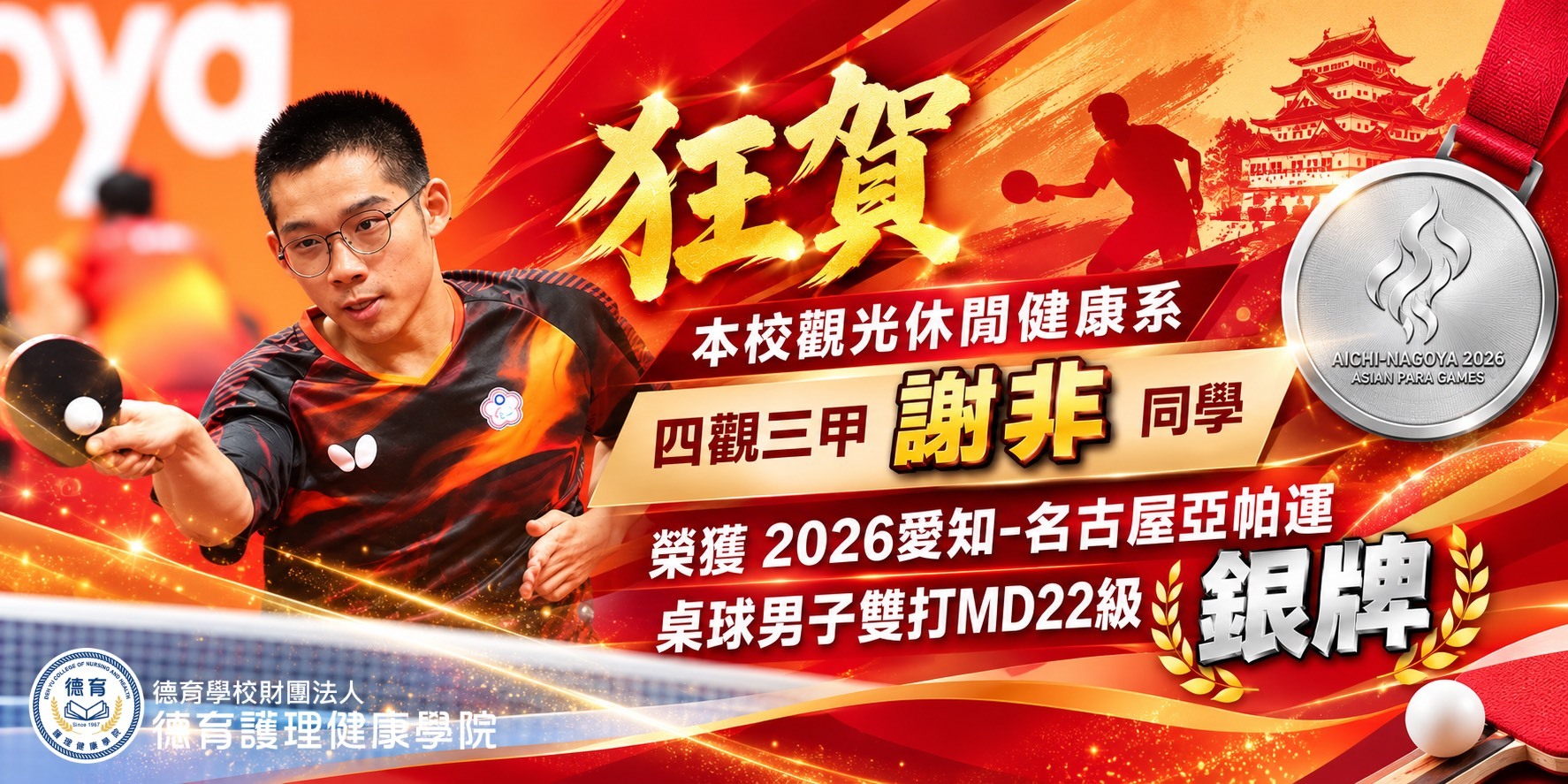 2026愛知-名古屋亞洲帕拉運動會
